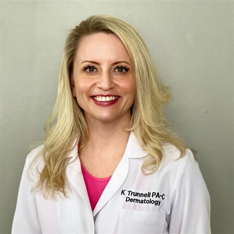 Kristina Trunnell Physician Assistant Certified Us Dermatology
