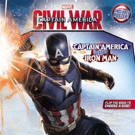 Captain America Civil War Captain America Versus Iron Man Marvel