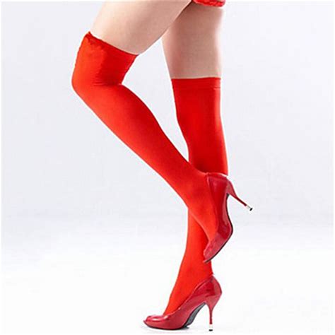 opaque over knee elastic stocking sexy thigh high over the knee socks long cotton stockings for