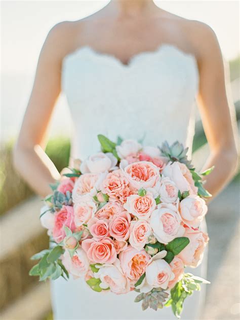 The Prettiest Pink Wedding Bouquets Martha Stewart Weddings