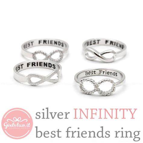 Jewels Jewelry Ring Best Friends Infinity Ring Infinity Ring Best