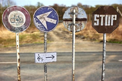 Rusty Road Signs | Union Assets - Dev Assets Marketplace
