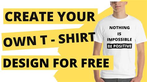 How To Make A T Shirt Design Online Free Create Your Own T Shirt
