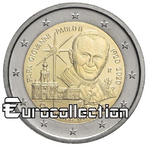 2 Euro Vatican 2020 Jean Paul Ii Eurocollection