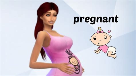 Sims 4 Pregnant Cas Youtube