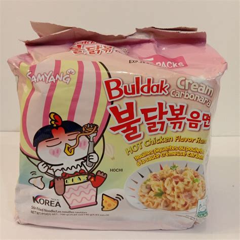 Household Items Samyang Buldak Cream Carbonara Multi Pack Fire Noodle