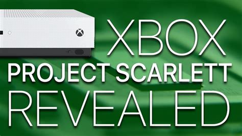 Xbox Project Scarlett Microsoft Details Its Next Gen Xbox Youtube