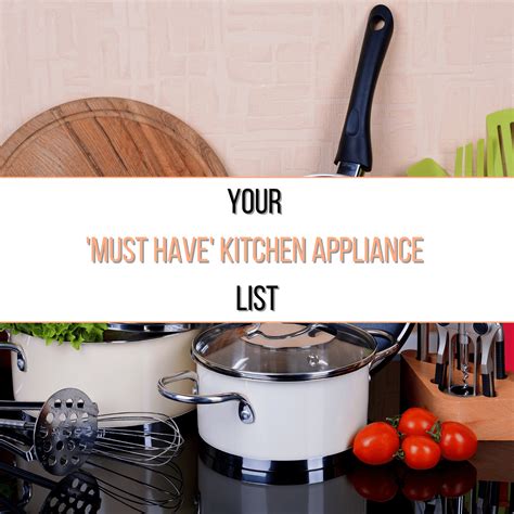 The 5 Best Must Have Kitchen Appliances Every Busy Cook Needs