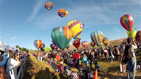 2012 The Great Reno Balloon Race Mass Ascension 2of3 Youtube