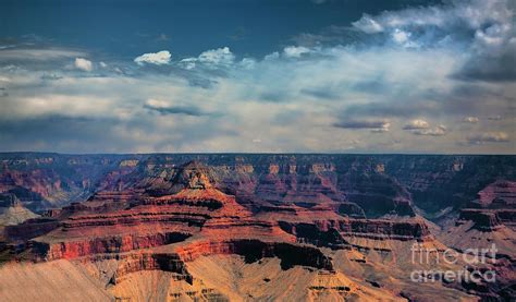 Grand Canyon Rain Clouds Photograph By Chuck Kuhn