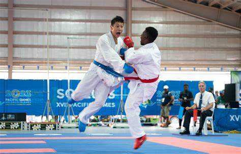 New Caledonia Scoop Nine Golds On First Day Of Karate Sol2023 Pacific