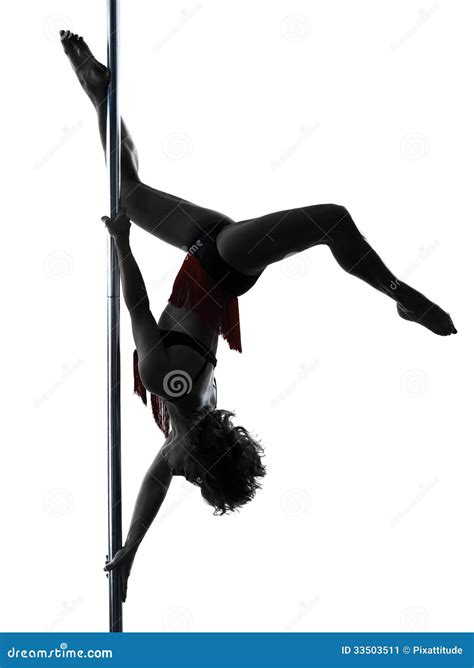 Pole Dancer Man With Bare Naked Body Torso Pole Dancing Guy Makes