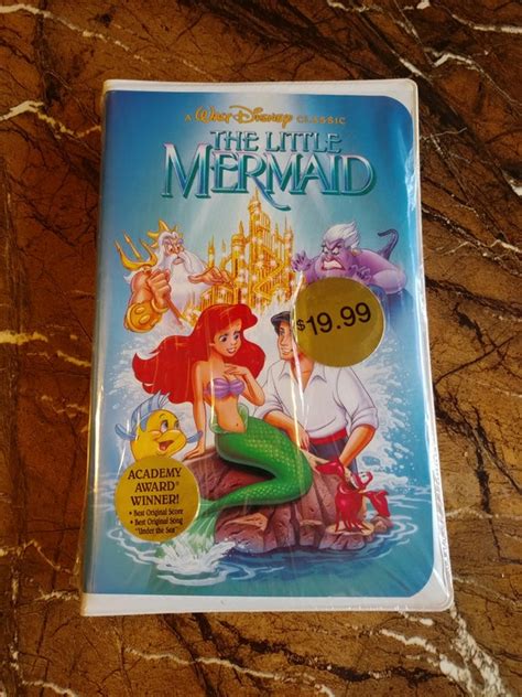 The Little Mermaid Rare Disney Black Diamond Classic