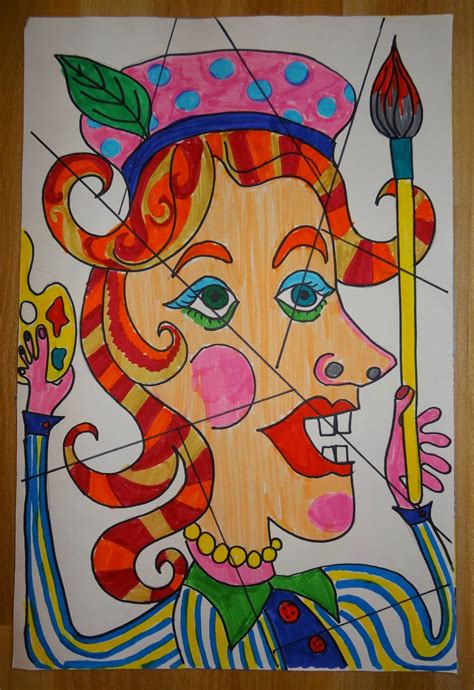 Picasso is arguably most famous for his paintings of distorted faces. There's a Dragon in my Art Room: 'Fractured Faces' - the ...