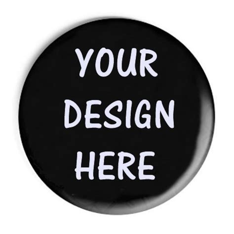 Design Your Own Pin Badge Personalised Pin Badge Button Etsy Uk