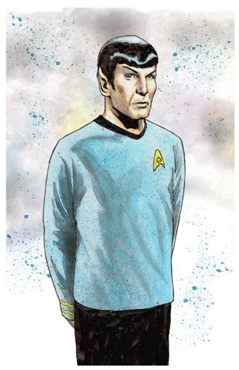 Spock Leonard Nimoy Tribute By Gary Shipman In Gary Shipmans Gary