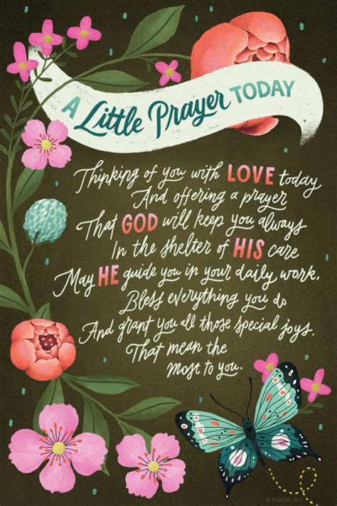 A Little Prayer Today Postcards Blue Mountain