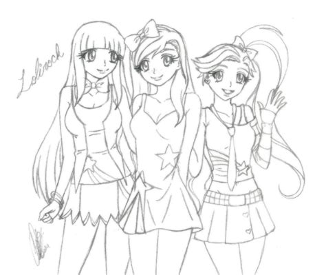 Coloring is amazingly meditative meditation was proven in the direction of be surprisingly productive for minimizing worry. LoliRock Revolution! by Koinou-Mitei.deviantart.com on @DeviantArt | cute anime chacters ...