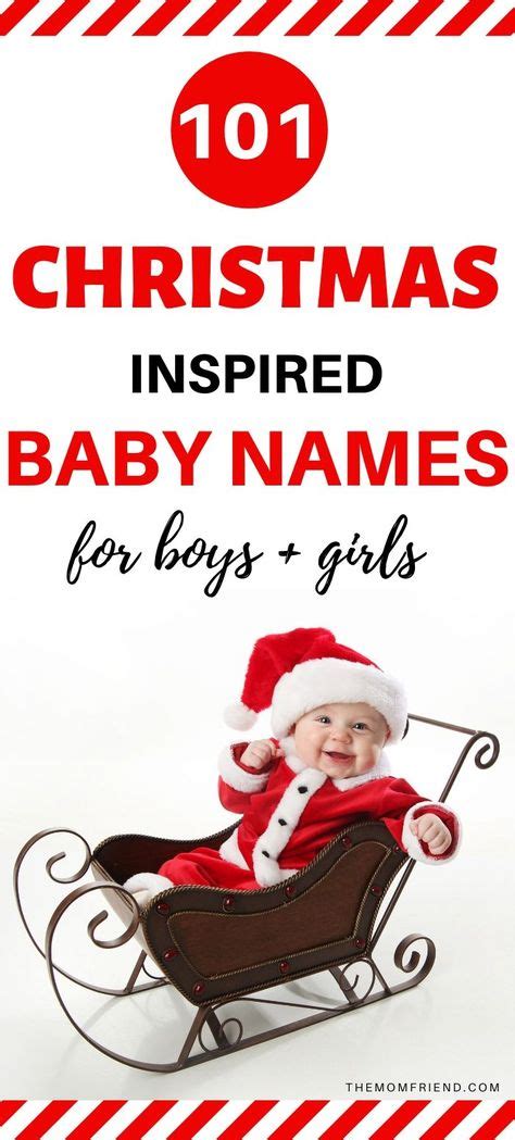 101 Joyful Christmas Baby Names For Girls Boys With Images