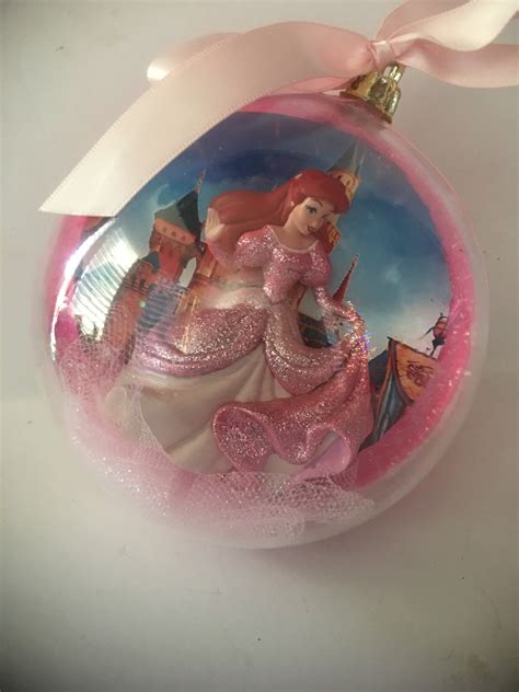 Disney Christmas Ornament Ariel Custom Made Free Etsy
