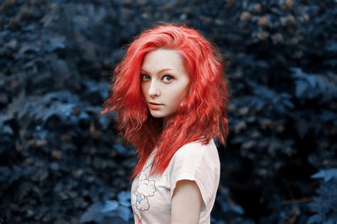 Wallpaper Colored Hair Pink Model Dyed Women Resolution1539x1024