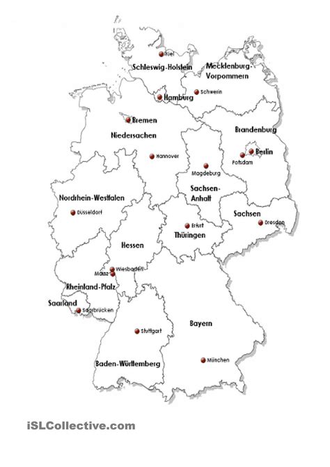 Deutschlands nachbarländer ist ein kinderlied zum lernen. Deutschland | Deutschland | Kids Learning, Worksheets Und Geography with Bundesländer Und ...