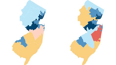 New Jersey Redistricting 2022 Congressional Maps By District