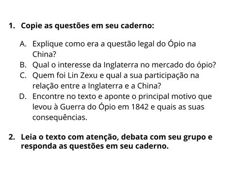 Assinale A Alternativa Correta Sobre A Guerra Do ópio.