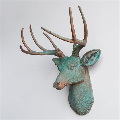 Millwood Pines Faux Taxidermy 8 Point Deer Head Wall Décor And Reviews