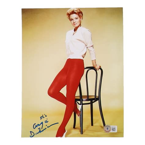 Angie Dickinson Signed 8x10 Photo Inscribed Xxs Beckett Pristine Auction