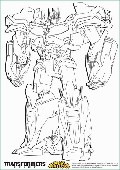 Optimus Prime Coloring Page Transformers Prime Coloring Pages Great