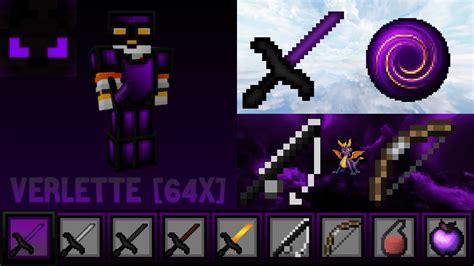 Verlette 64x Mcpe Pvp Texture Pack Fps Friendly By Vers Youtube