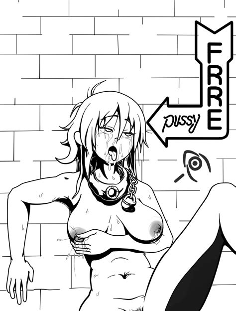 Rule 34 Alone Big Breasts Black And White Bondage Breasts Comic Cum