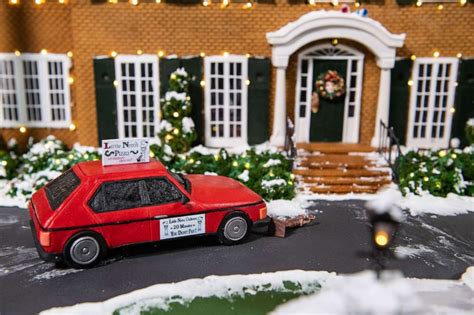 Iconic Home Alone House Recreated In Gingerbread Form For 30th