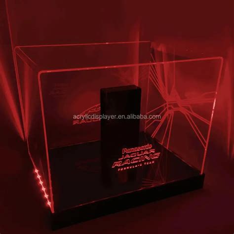 Led Backlit Plexiglass Led Wine Case Display Acrylic Wine Box Buy