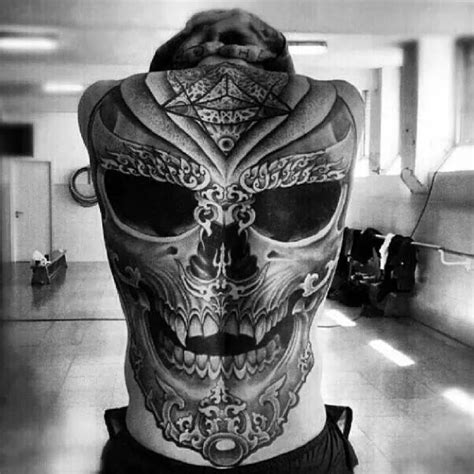 Jondix Skull Tattoos Back Tattoos For Guys Tattoos