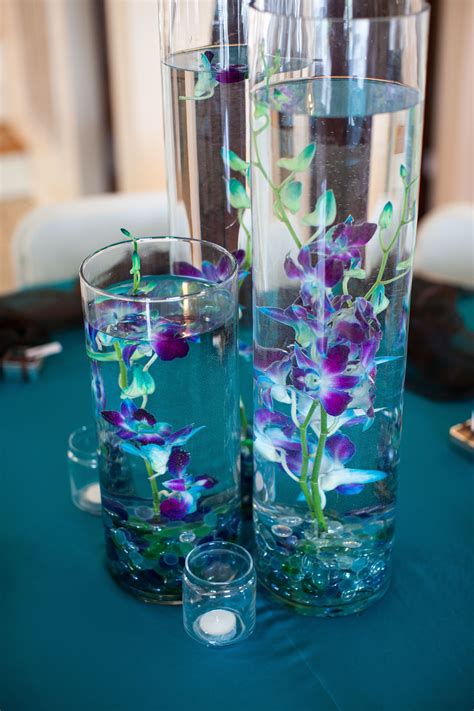 Wedding flower guide blue wedding flowers wedding flower inspiration wedding flower arrangements flower centerpieces flower decorations blue flowers. Blue orchids centerpiece (Photo by Juan Rodriguez) | Blue ...