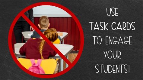 How To Engage Your Class Using Free Task Card Templates Together We
