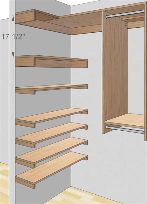 Free Woodworking Plans To Build A Custom Closet Organizer For Wide