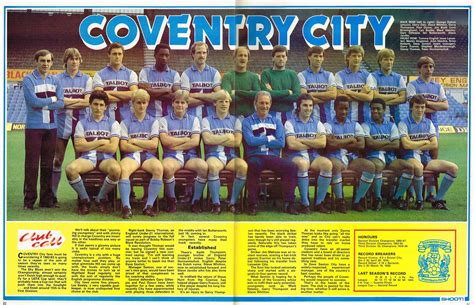 Scottish Footy Cards on Twitter | Team photos, Coventry city, Footy