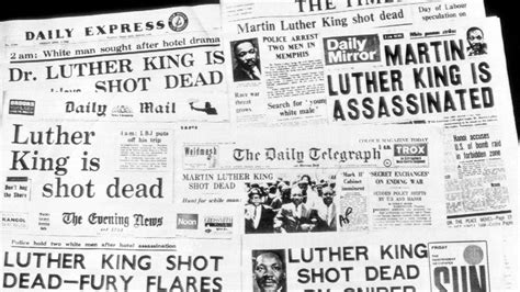 Martin Luther King Jr Assassination This Week In History