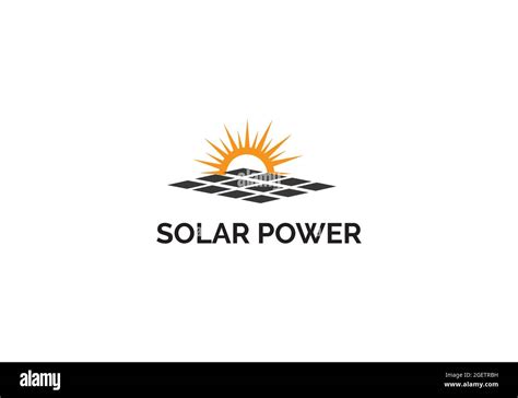 Sun Solar Energy Logo Design Template Solar Tech Panel Design Solar