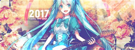 Happy New Year 2017 Hatsune Miku Gfx Banner By Enoxmyth On Deviantart
