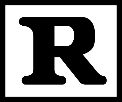 Rated R Logos