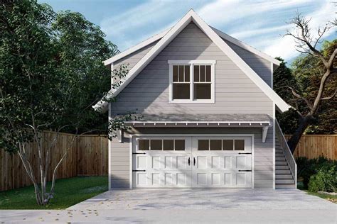 1 Bedroom Two Story Craftsman Style Carriage Home With Open Living