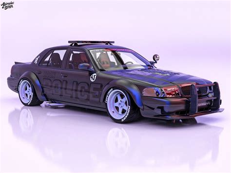 Ford Crown Victoria Hoonicop Looks Ready For Officer Ken Block