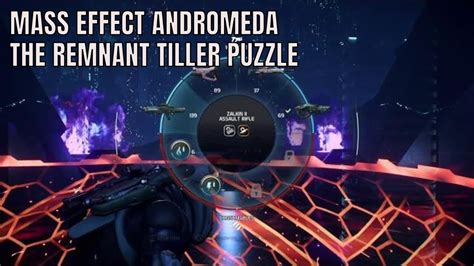 Mass Effect Andromeda The Remnant Tiller Puzzle Solution Youtube