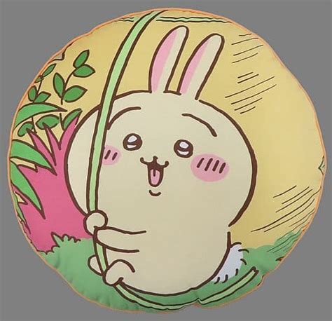 Rabbit Tarzan Rope Floor Cushion Chii Kawa Something Small And Cute × Shimamura Goods