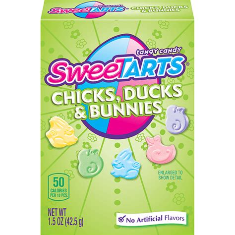 Sweetarts Chicks Ducks And Bunnies 15 Oz Box Packaged Candy Sun Fresh