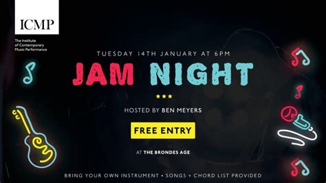 Refreshers Jam Night Icmp London
